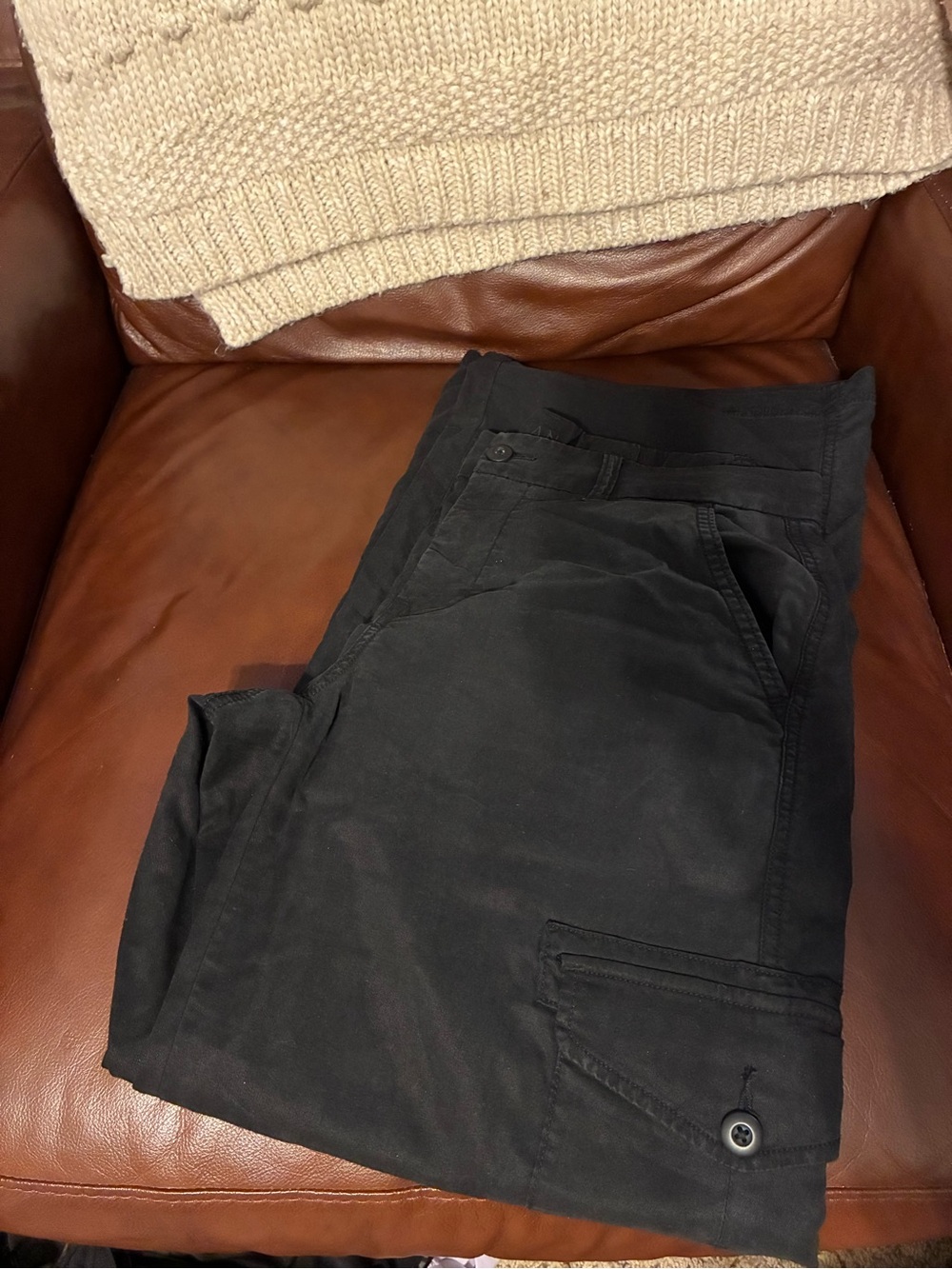 American Eagle Outfitters Black Wide Leg Pants
